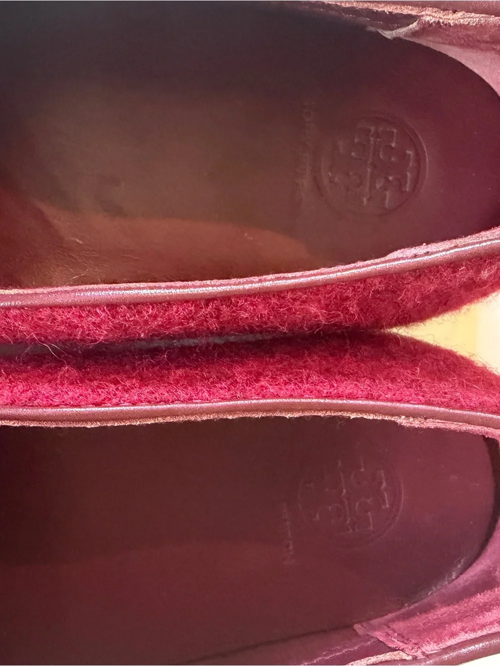 Tory Burch Rudi Ombré Wool Slip-On Wool Shoes - Size 8.5